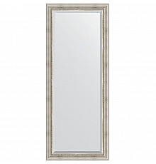 Зеркало Evoform Exclusive Floor 201х81 BY 6118 с фацетом в багетной раме - Римское серебро 88 мм