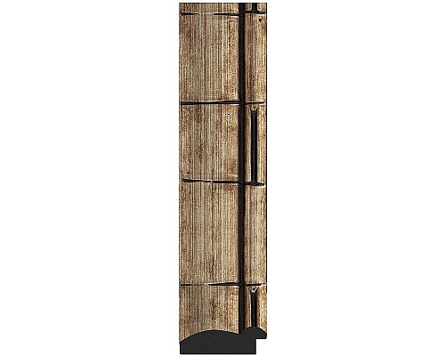 Заказать Зеркало Evoform Exclusive Floor 198х108 BY 6147 с фацетом в багетной раме - Серебряный бамбук 73 мм в магазине сантехники Santeh-Crystal.ru