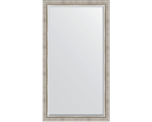Купить Зеркало Evoform Exclusive Floor 201х111 BY 6158 с фацетом в багетной раме - Римское серебро 88 мм в магазине сантехники Santeh-Crystal.ru