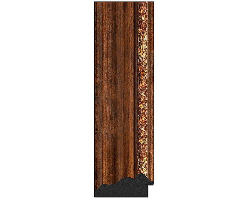 Купить Зеркало Evoform Exclusive Floor 201х111 BY 6159 с фацетом в багетной раме - Римская бронза 88 мм в магазине сантехники Santeh-Crystal.ru