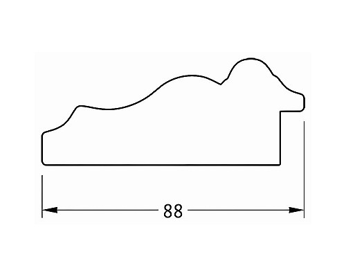 Купить Зеркало Evoform Exclusive Floor 201х111 BY 6159 с фацетом в багетной раме - Римская бронза 88 мм в магазине сантехники Santeh-Crystal.ru