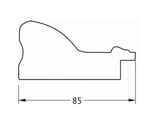 Купить Зеркало Evoform Exclusive Floor 200х110 BY 6152 с фацетом в багетной раме - Виньетка бронзовая 85 мм в магазине сантехники Santeh-Crystal.ru