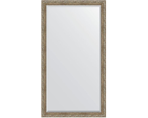 Приобрести Зеркало Evoform Exclusive Floor 200х110 BY 6153 с фацетом в багетной раме - Виньетка античное серебро 85 мм в магазине сантехники Santeh-Crystal.ru