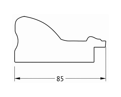 Приобрести Зеркало Evoform Exclusive Floor 200х110 BY 6153 с фацетом в багетной раме - Виньетка античное серебро 85 мм в магазине сантехники Santeh-Crystal.ru