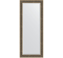 Зеркало Evoform Exclusive Floor 204х84 BY 6132 с фацетом в багетной раме - Вензель серебряный 101 мм