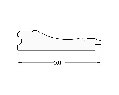 Купить Зеркало Evoform Exclusive Floor 204х84 BY 6132 с фацетом в багетной раме - Вензель серебряный 101 мм в магазине сантехники Santeh-Crystal.ru