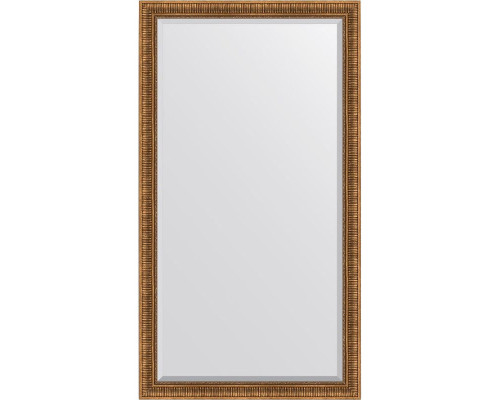 Купить Зеркало Evoform Exclusive Floor 202х112 BY 6162 с фацетом в багетной раме - Бронзовый акведук 93 мм в магазине сантехники Santeh-Crystal.ru