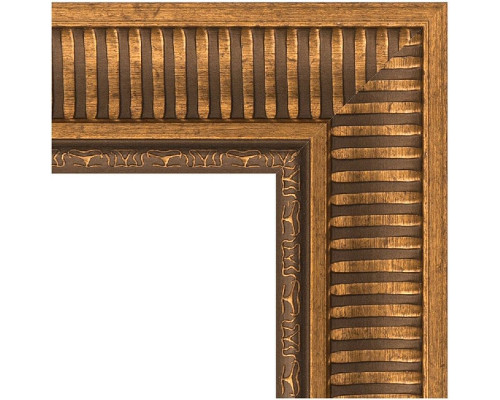 Купить Зеркало Evoform Exclusive Floor 202х112 BY 6162 с фацетом в багетной раме - Бронзовый акведук 93 мм в магазине сантехники Santeh-Crystal.ru
