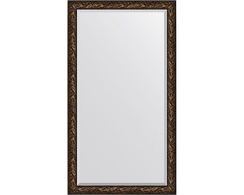 Приобрести Зеркало Evoform Exclusive Floor 203х114 BY 6166 с фацетом в багетной раме - Византия бронза 99 мм в магазине сантехники Santeh-Crystal.ru
