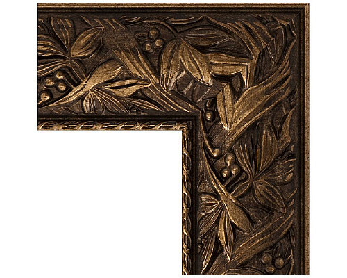 Приобрести Зеркало Evoform Exclusive Floor 203х114 BY 6166 с фацетом в багетной раме - Византия бронза 99 мм в магазине сантехники Santeh-Crystal.ru