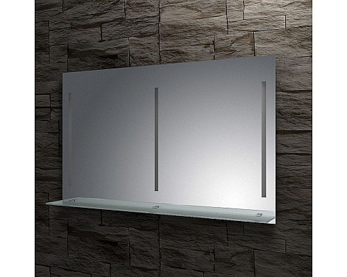 Купить Зеркало Evoform Ledline-S 75х130 с подсветкой в магазине сантехники Santeh-Crystal.ru