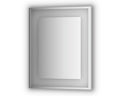 Купить Зеркало Evoform Ledside 75х60 Сталь в магазине сантехники Santeh-Crystal.ru