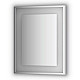 Купить Зеркало Evoform Ledside 75х60 Сталь в магазине сантехники Santeh-Crystal.ru