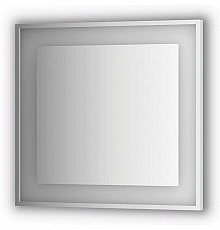 Зеркало Evoform Ledside 75х80 Сталь