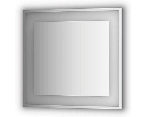 Приобрести Зеркало Evoform Ledside 75х80 Сталь в магазине сантехники Santeh-Crystal.ru