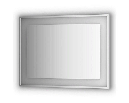 Купить Зеркало Evoform Ledside 75х100 Сталь в магазине сантехники Santeh-Crystal.ru