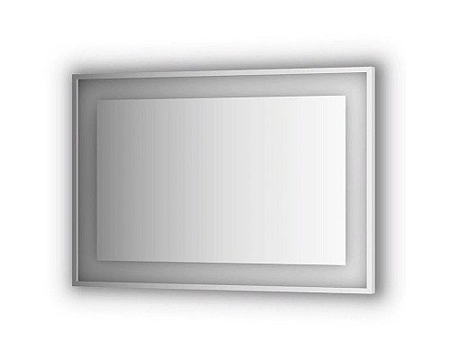 Приобрести Зеркало Evoform Ledside 75х110 Сталь в магазине сантехники Santeh-Crystal.ru