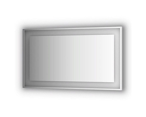Приобрести Зеркало Evoform Ledside 75х130 Сталь в магазине сантехники Santeh-Crystal.ru