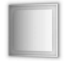 Зеркало Evoform Ledside 90х90 Сталь