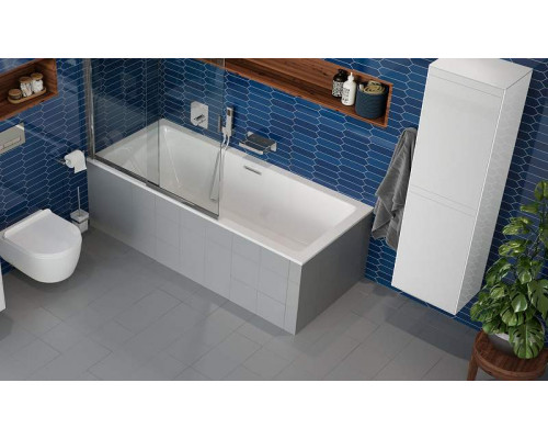 Приобрести Шкаф пенал Excellent Finli 40 MLEX.1201.400.WHWH подвесной Белый глянец в магазине сантехники Santeh-Crystal.ru