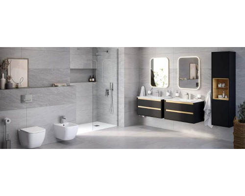 Приобрести Зеркало Excellent Lumiro 60 DOEX.LU080.060.AC с подсветкой с сенсорным выключателем в магазине сантехники Santeh-Crystal.ru