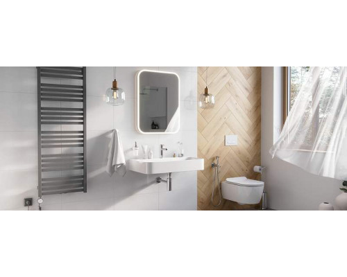 Приобрести Зеркало Excellent Lumiro 60 DOEX.LU080.060.AC с подсветкой с сенсорным выключателем в магазине сантехники Santeh-Crystal.ru