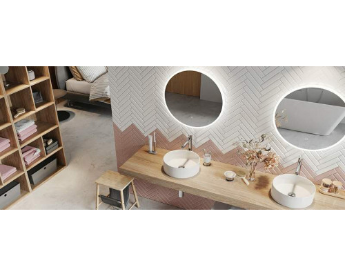 Приобрести Зеркало Excellent Lumiro 60 DOEX.LU060.AC с подсветкой с сенсорным выключателем в магазине сантехники Santeh-Crystal.ru