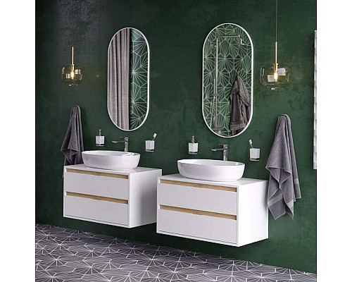 Santeh-Crystal.ru: Зеркало Excellent Revia 50 DOEX.RE100.050.WH Белое матовое Купить Зеркало Excellent Revia 50 DOEX.RE100.050.WH Белое матовое в магазине сантехники Santeh-Crystal.ru