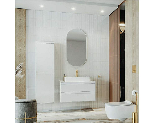 Santeh-Crystal.ru: Зеркало Excellent Revia 50 DOEX.RE100.050.WH Белое матовое Купить Зеркало Excellent Revia 50 DOEX.RE100.050.WH Белое матовое в магазине сантехники Santeh-Crystal.ru