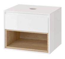 Тумба под раковину Excellent Tuto 60 MLEX.0102.600.WHBL подвесная Белый Дуб