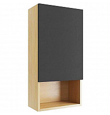 Подвесной шкаф Excellent Tuto 40 R MLEX.0107.400.BLGR Черный Дуб