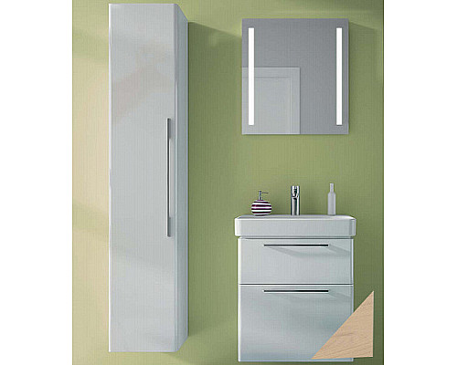Заказать Зеркало Geberit Option 60 500.586.00.1 с подсветкой с механическим выключателем в магазине сантехники Santeh-Crystal.ru