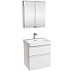 Заказать Комплект мебели для ванной Geberit Smyle Square 60 529.352.00.6 подвесной Белый глянец в магазине сантехники Santeh-Crystal.ru