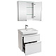 Заказать Комплект мебели для ванной Geberit Smyle Square 60 529.352.00.6 подвесной Белый глянец в магазине сантехники Santeh-Crystal.ru
