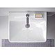 Заказать Комплект мебели для ванной Geberit Smyle Square 60 529.352.00.6 подвесной Белый глянец в магазине сантехники Santeh-Crystal.ru