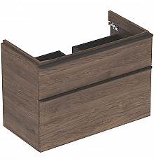 Тумба под раковину Geberit Smyle Square 80 500.354.JR.1 подвесная Пекан