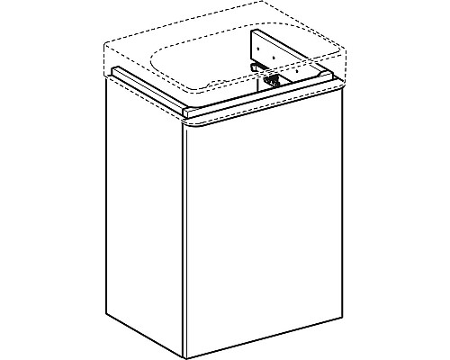 Santeh-Crystal.ru: Тумба под раковину Geberit Smyle Square 44 L 500.351.JL.1 подвесная Песчаный глянец Купить Тумба под раковину Geberit Smyle Square 44 L 500.351.JL.1 подвесная Песчаный глянец в магазине сантехники Santeh-Crystal.ru