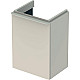 Купить Тумба под раковину Geberit Smyle Square 44 L 500.351.JL.1 подвесная Песчаный глянец в магазине сантехники Santeh-Crystal.ru