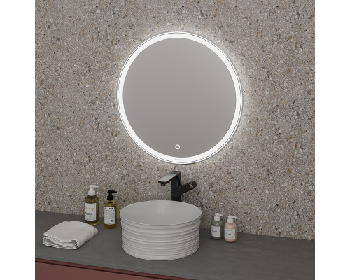 Заказать Зеркало Grossman Sento D800 98080 с подсветкой с сенсорным выключателем в магазине сантехники Santeh-Crystal.ru