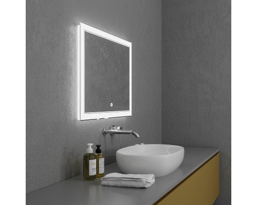 Заказать Зеркало Grossman Sirius 100 1210080 с подсветкой с сенсорным выключателем в магазине сантехники Santeh-Crystal.ru