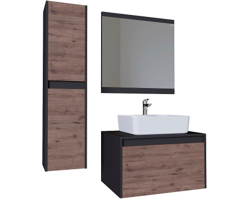 Заказать Зеркало Grossman Смарт 70 207005 Графит в магазине сантехники Santeh-Crystal.ru