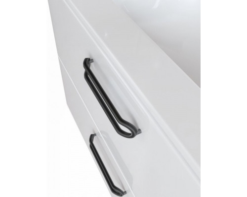 Заказать Тумба с раковиной Iddis Brick 80 подвесная Белая в магазине сантехники Santeh-Crystal.ru