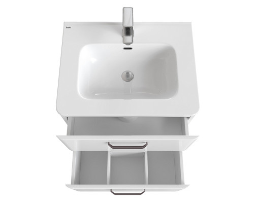 Приобрести Тумба с раковиной Iddis Brick 60 BRI60WFi95K Белая в магазине сантехники Santeh-Crystal.ru