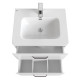 Приобрести Тумба с раковиной Iddis Brick 60 BRI60WFi95K Белая в магазине сантехники Santeh-Crystal.ru