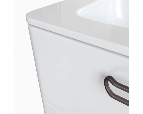 Приобрести Тумба с раковиной Iddis Brick 60 BRI60WFi95K Белая в магазине сантехники Santeh-Crystal.ru