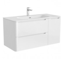 Тумба с раковиной Iddis Edifice 100 подвесная Белая