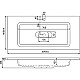 Заказать Тумба с раковиной Iddis Esper 100 ESP10W0i95K подвесная Белая в магазине сантехники Santeh-Crystal.ru