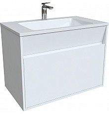 Тумба с раковиной Iddis Esper 80 ESP80W0i95K подвесная Белая