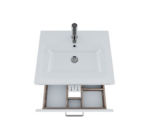 Купить Тумба под раковину Iddis New Sena 60 NSE60W2i95 Белая Дерево в магазине сантехники Santeh-Crystal.ru