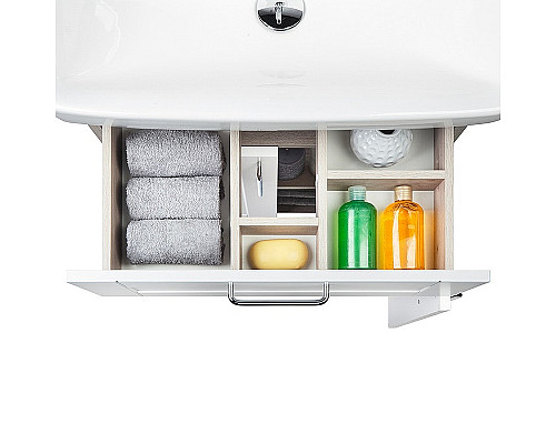 Купить Тумба под раковину Iddis New Sena 60 NSE60W2i95 Белая Дерево в магазине сантехники Santeh-Crystal.ru